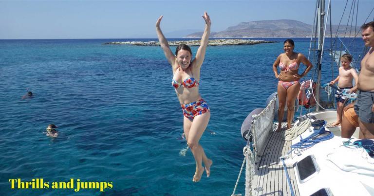 Thrills and Jumps: Adventure with Captain George on the Annabella Yacht