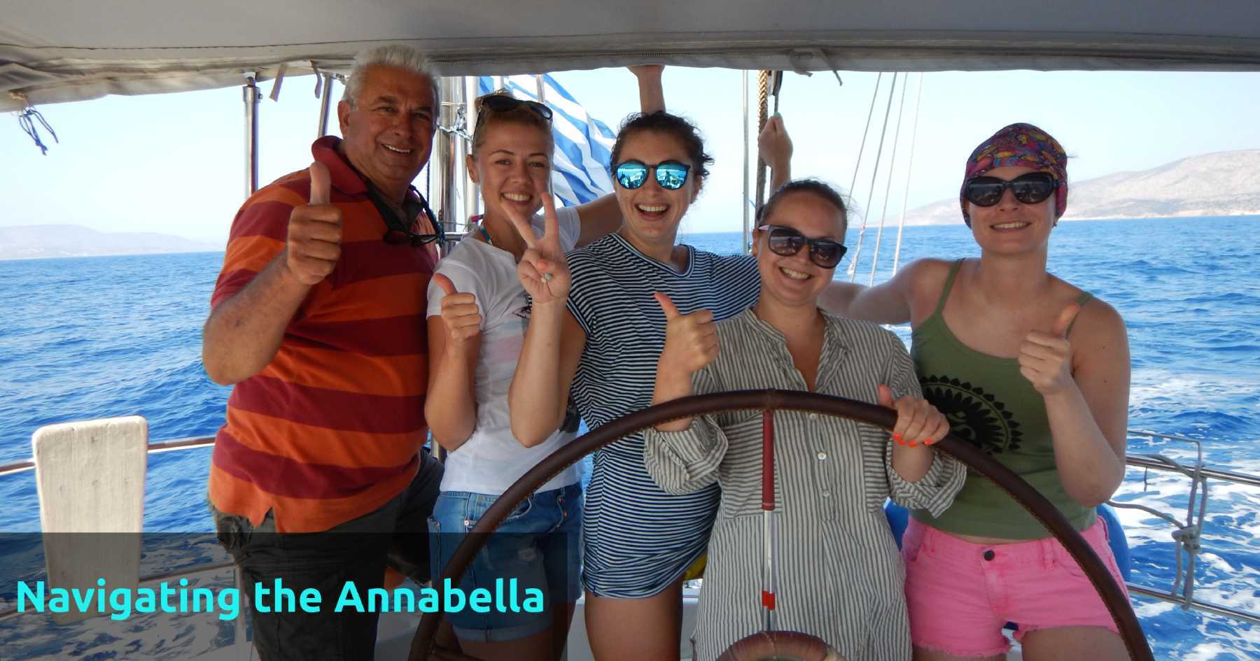 Learning the Ropes: Navigating the Annabella with Captain George