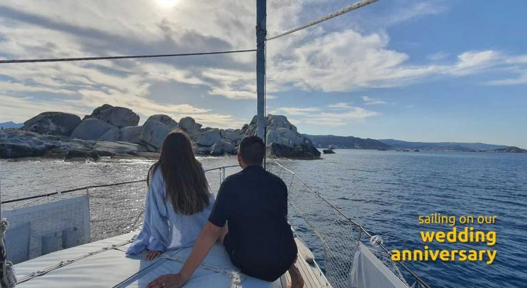 Celebrating Five Years of Love: A Private Yacht Adventure with Captain George