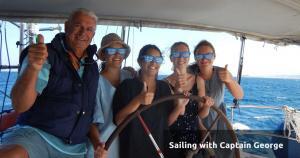 Why first-time sailors feel comfortable on Naxos Sailing
