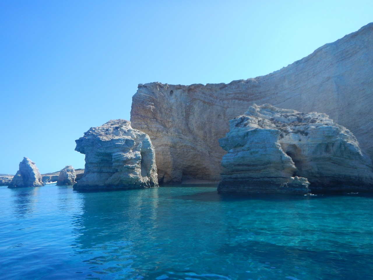 Koufonisia by sea
