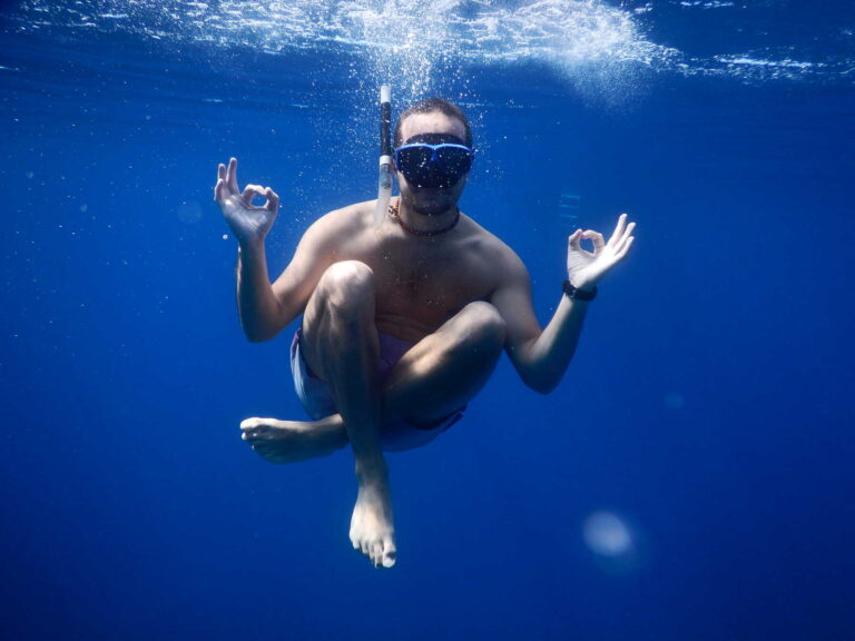 From swimming to snorkeling